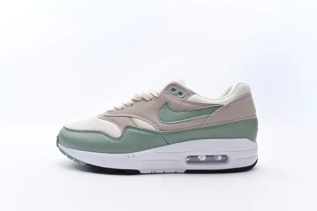 Sneakers Lifestyle Nike Air Max 1 Beige et Vert Menthe 16