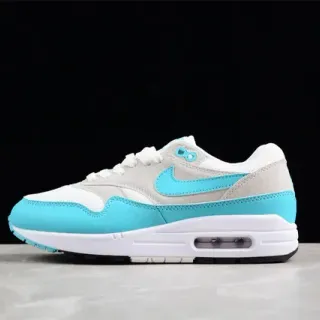 Nike Air Max 1 Cyan 和 Gray 生活方式运动鞋