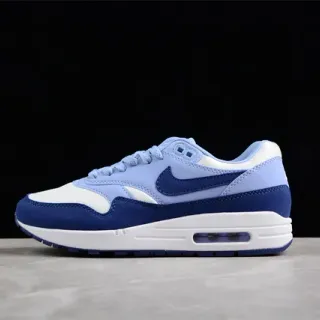 Nike Air Max 1 Light Blue and Navy Lifestyle Sneakers