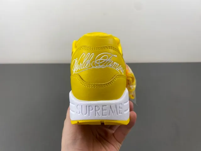 Nike Air Max 1 Yellow White Lifestyle Sneakers 4