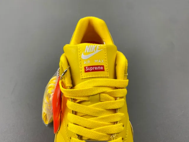 Nike Air Max 1 Yellow White Lifestyle Sneakers 6