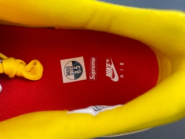 Nike Air Max 1 Yellow White Lifestyle Sneakers 7