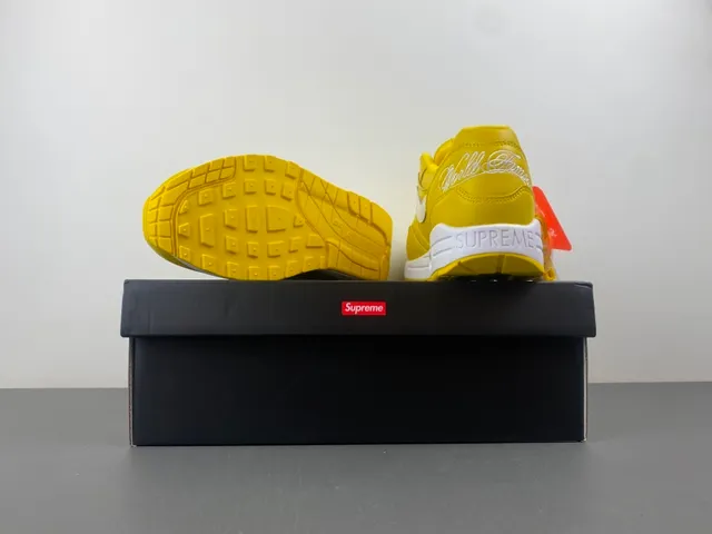 Nike Air Max 1 Yellow White Lifestyle Sneakers 16