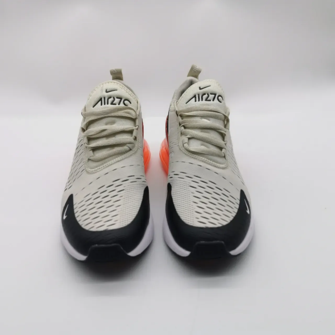 Nike Air Max 270 Beige Noir Orange Sneakers Lifestyle 2