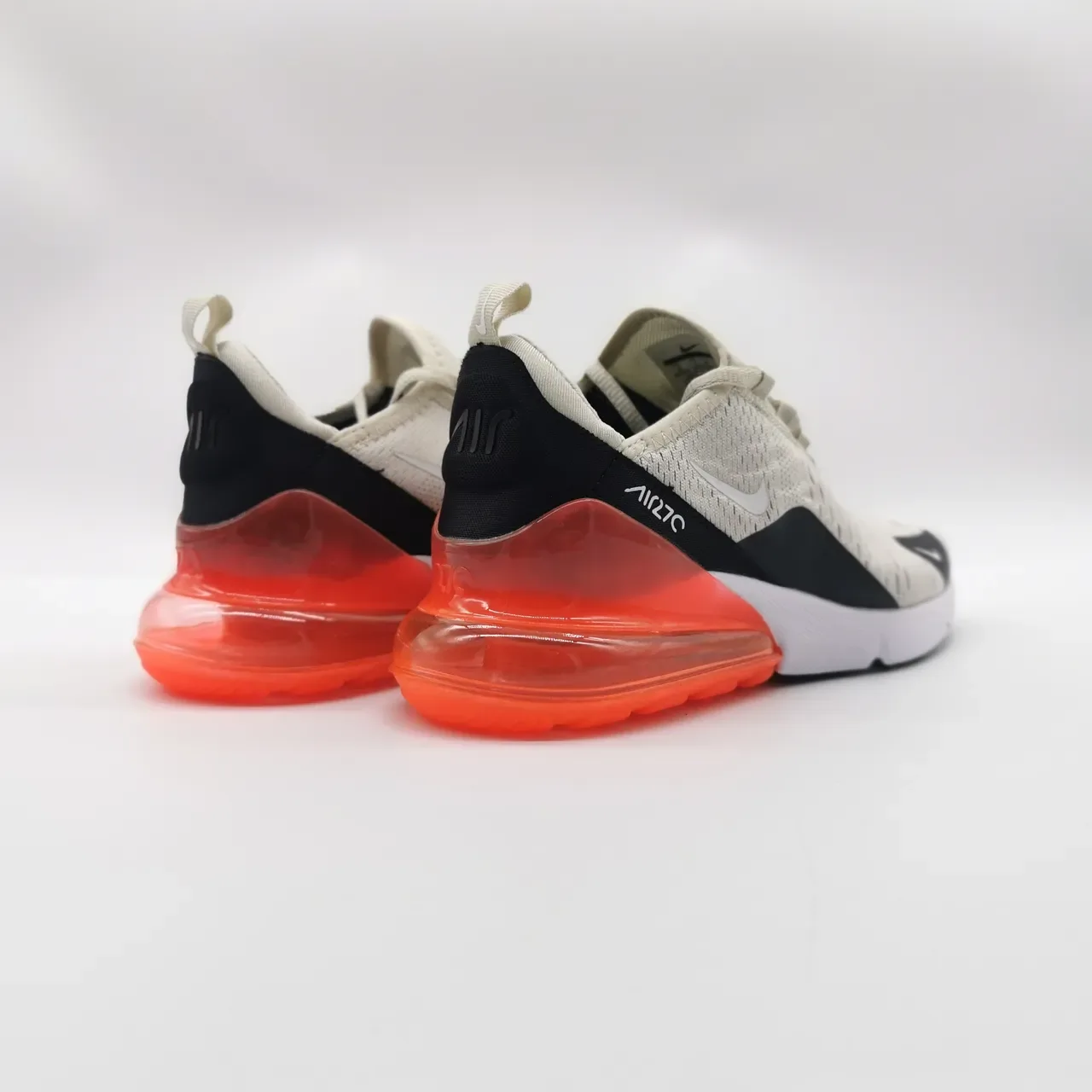 Nike Air Max 270 Beige Noir Orange Sneakers Lifestyle 4