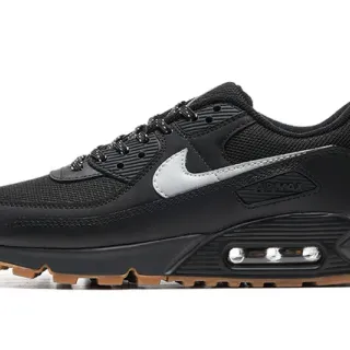 Nike Air Max 90 Black Silver Gum Lifestyle Sneakers