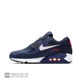 Nike Air Max 90 Navy White Red Lifestyle Sneakers