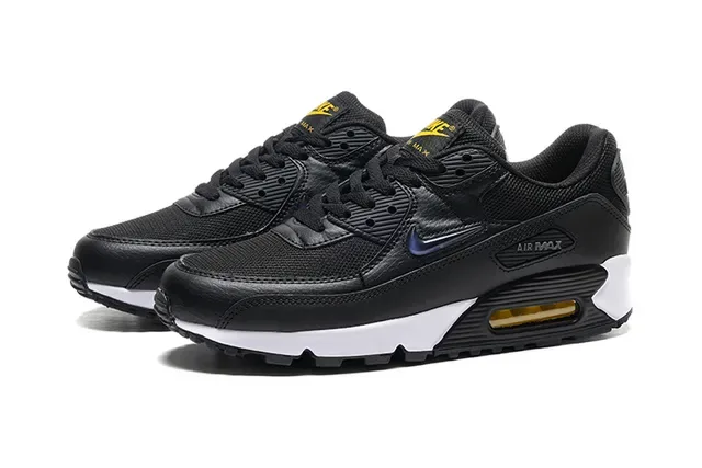 Nike Air Max 90 White Gray Lifestyle Sneakers 5