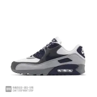 Nike Air Max 90 White Navy Gray Lifestyle Sneakers