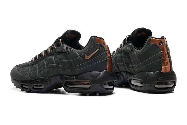 Nike Air Max 95 Black Copper Lifestyle Sneakers 3