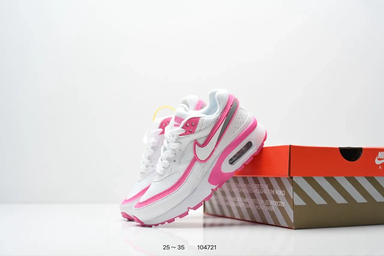 Nike Air Max BW Black White Brown Lifestyle Sneakers 3
