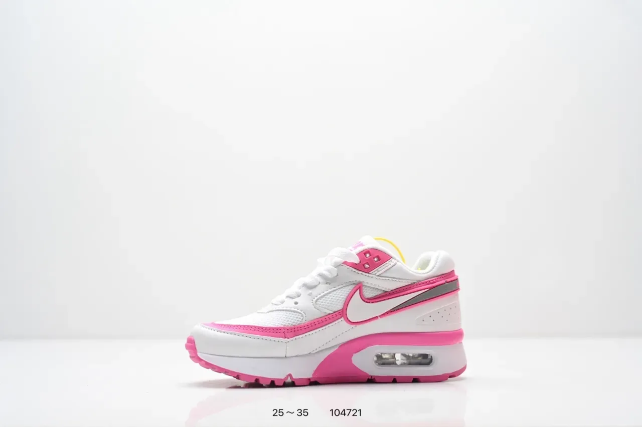 Nike Air Max BW Black White Brown Lifestyle Sneakers 8