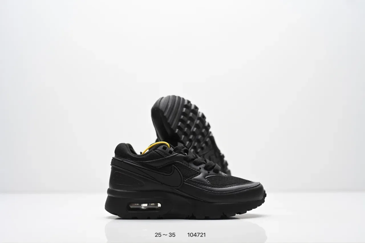 Nike Air Max BW Black White Brown Lifestyle Sneakers 11