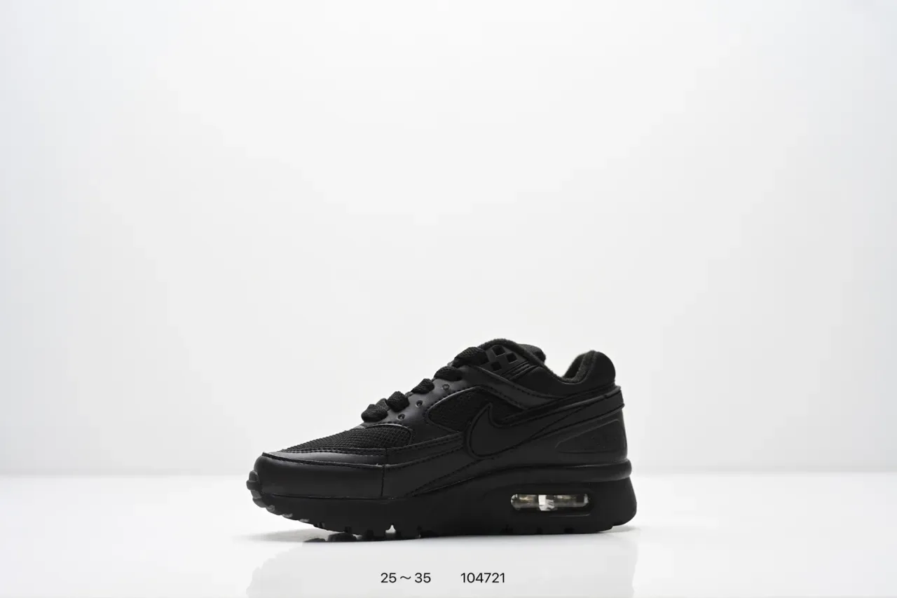 Nike Air Max BW Black White Brown Lifestyle Sneakers 17