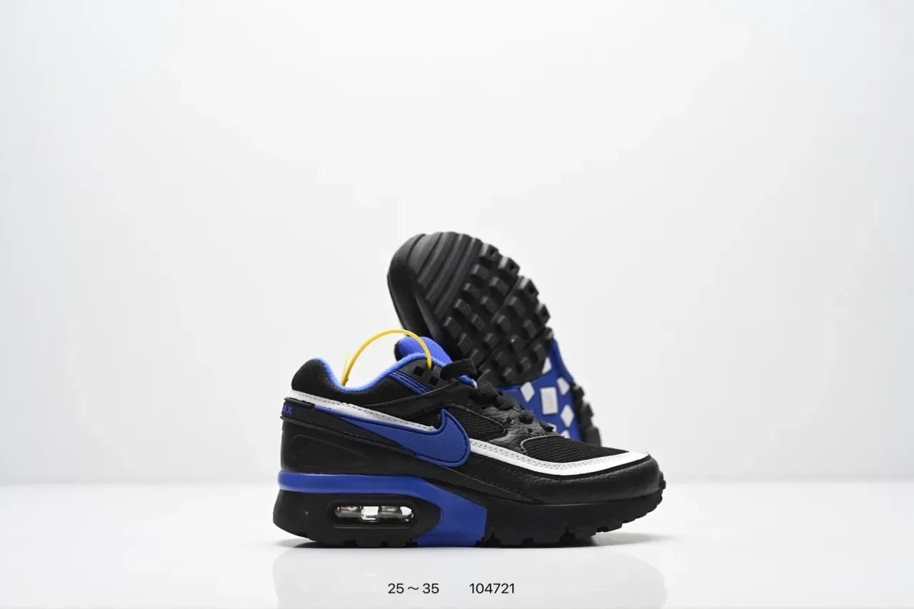Nike Air Max BW Black White Brown Lifestyle Sneakers 20