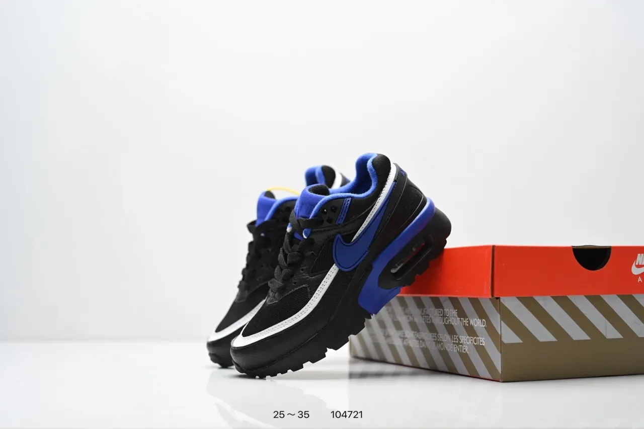 Nike Air Max BW Black White Brown Lifestyle Sneakers 21