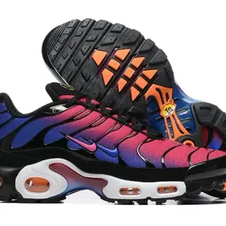 Nike Air Max Plus Gradient Purple Pink Black Lifestyle Sneakers