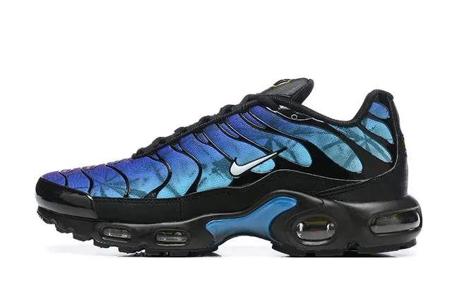 Nike Air Max Plus Gradient Purple Pink Black Lifestyle Sneakers 4