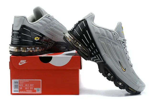 Nike Air Max Plus Tuned Black Blue Lifestyle Sneakers 19
