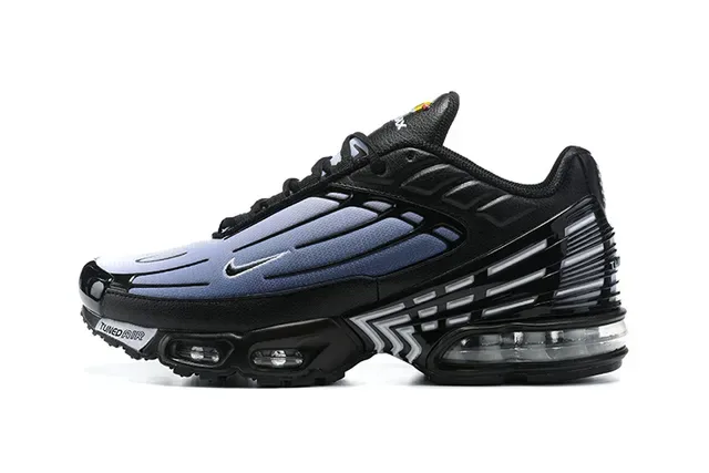 Nike Air Max Plus Tuned Black Silver Red Yellow Lifestyle Sneakers 14