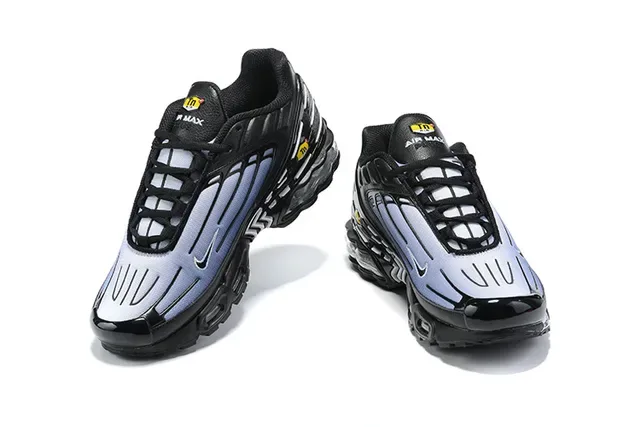 Nike Air Max Plus Tuned Black Silver Red Yellow Lifestyle Sneakers 17