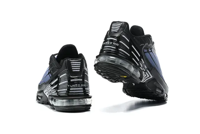 Nike Air Max Plus Tuned Black Silver Red Yellow Lifestyle Sneakers 18