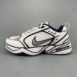 Nike Air Monarch IV White Navy Silver Lifestyle Sneakers