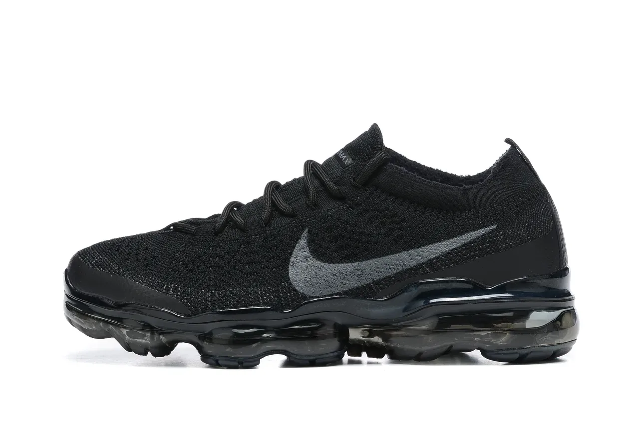 Nike Air VaporMax Preto Flyknit Tênis Lifestyle 3