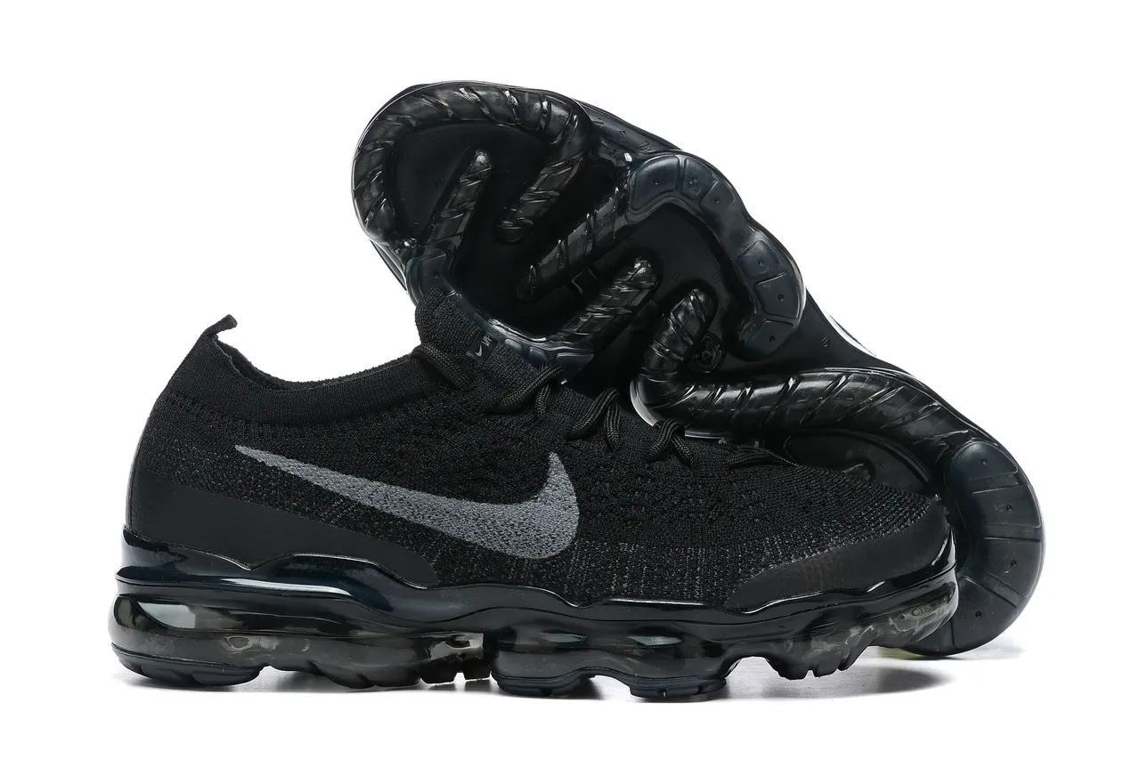 Nike Air VaporMax Preto Flyknit Tênis Lifestyle 6