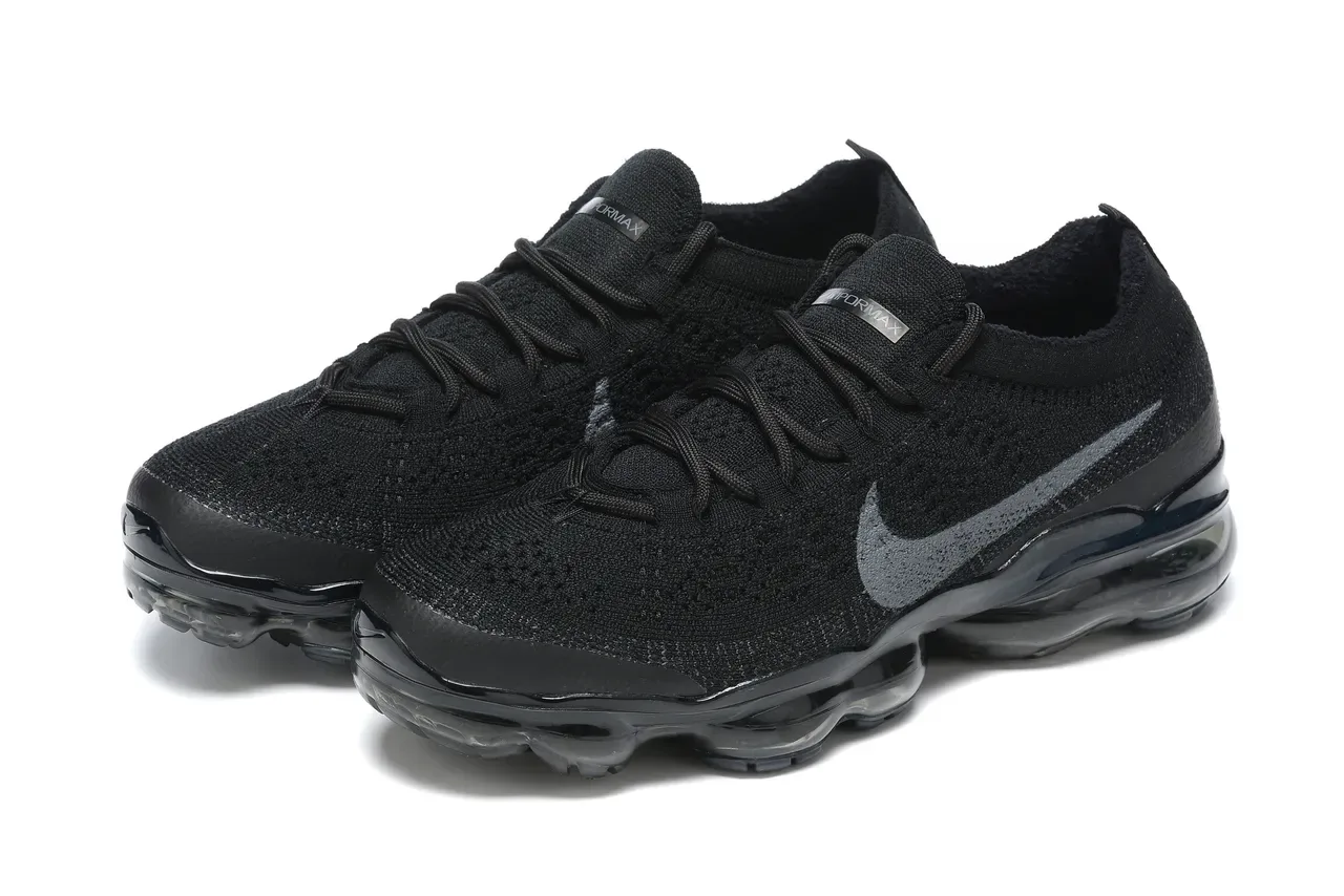Nike Air VaporMax Preto Flyknit Tênis Lifestyle 7
