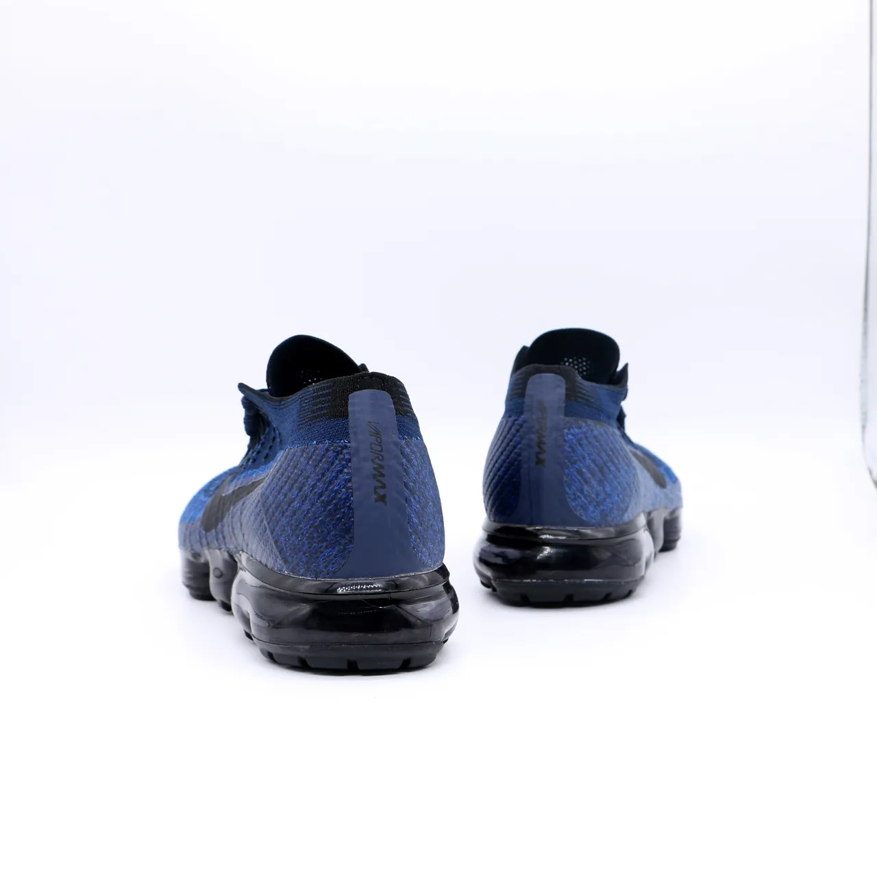 Nike Air VaporMax Flyknit Blue Black Running Shoes 7