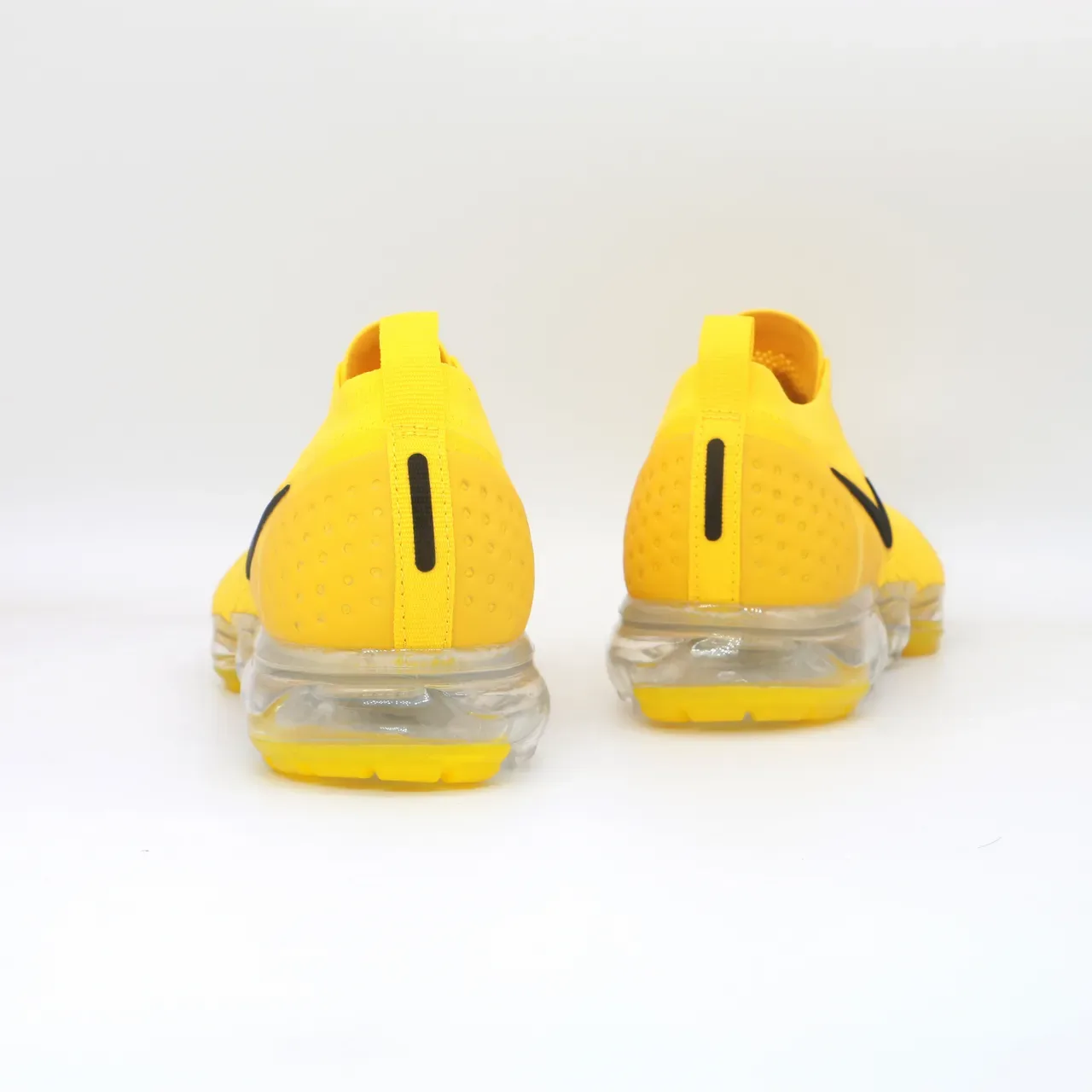 Baskets Lifestyle Nike Air VaporMax Flyknit Jaunes Slip-On 5