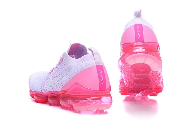 Nike Air VaporMax Chaussures de course roses et lavande 3