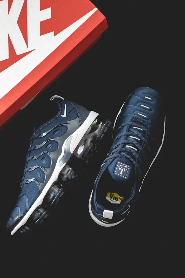 Nike Air VaporMax Plus Navy tênis lifestyle 5