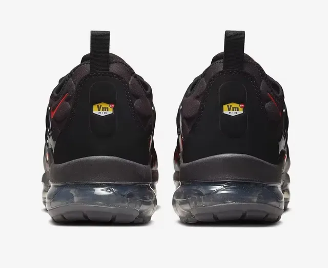 Nike Air VaporMax Plus Red and Black Lifestyle Sneakers 3