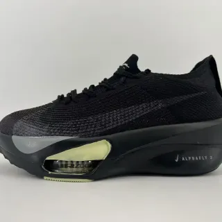 Nike Air Zoom Alphafly 3 Black Pale Yellow Running Shoes