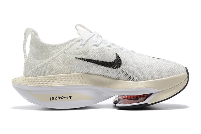 Nike Air Zoom Alphafly White Black Running Shoes 5
