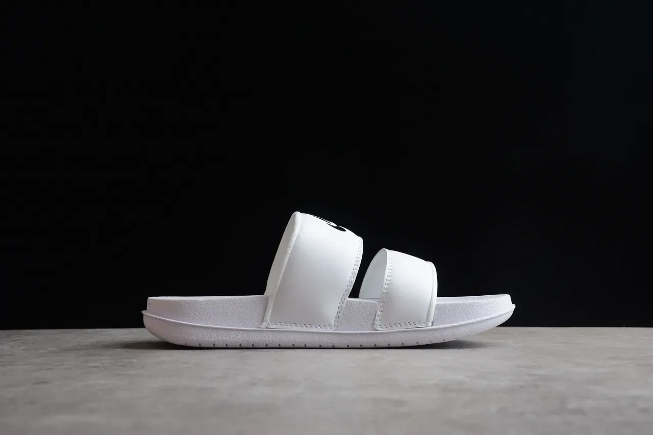 Nike Benassi JDI White Slippers 11