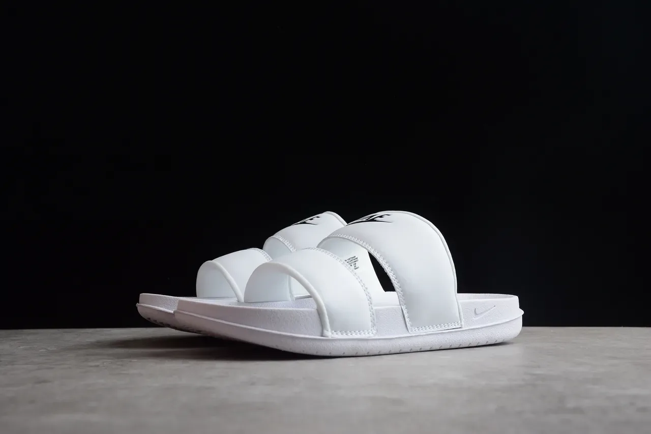 Nike Benassi JDI White Slippers 12
