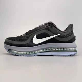 Nike Zapatillas de correr Air Zoom Visible Unit con upper de knit negro y gris