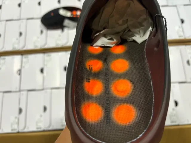 Nike Black Orange Slip-On Sculpted Wavy Midsole Sneakers 8