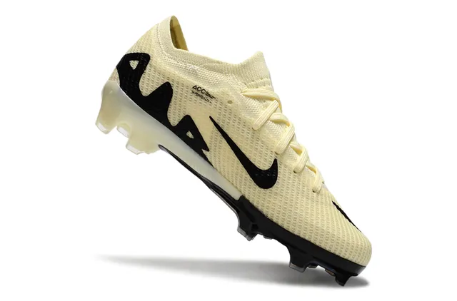 Nike Black Purple Textured Knit Upper Gradient Overlay Firm-Ground Soccer Shoes 14