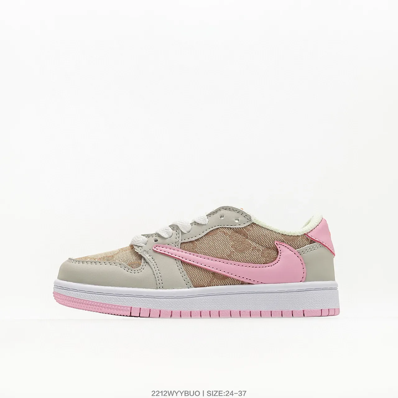 Nike 黑色 白色 低帮 解构 生活方式 运动鞋 7