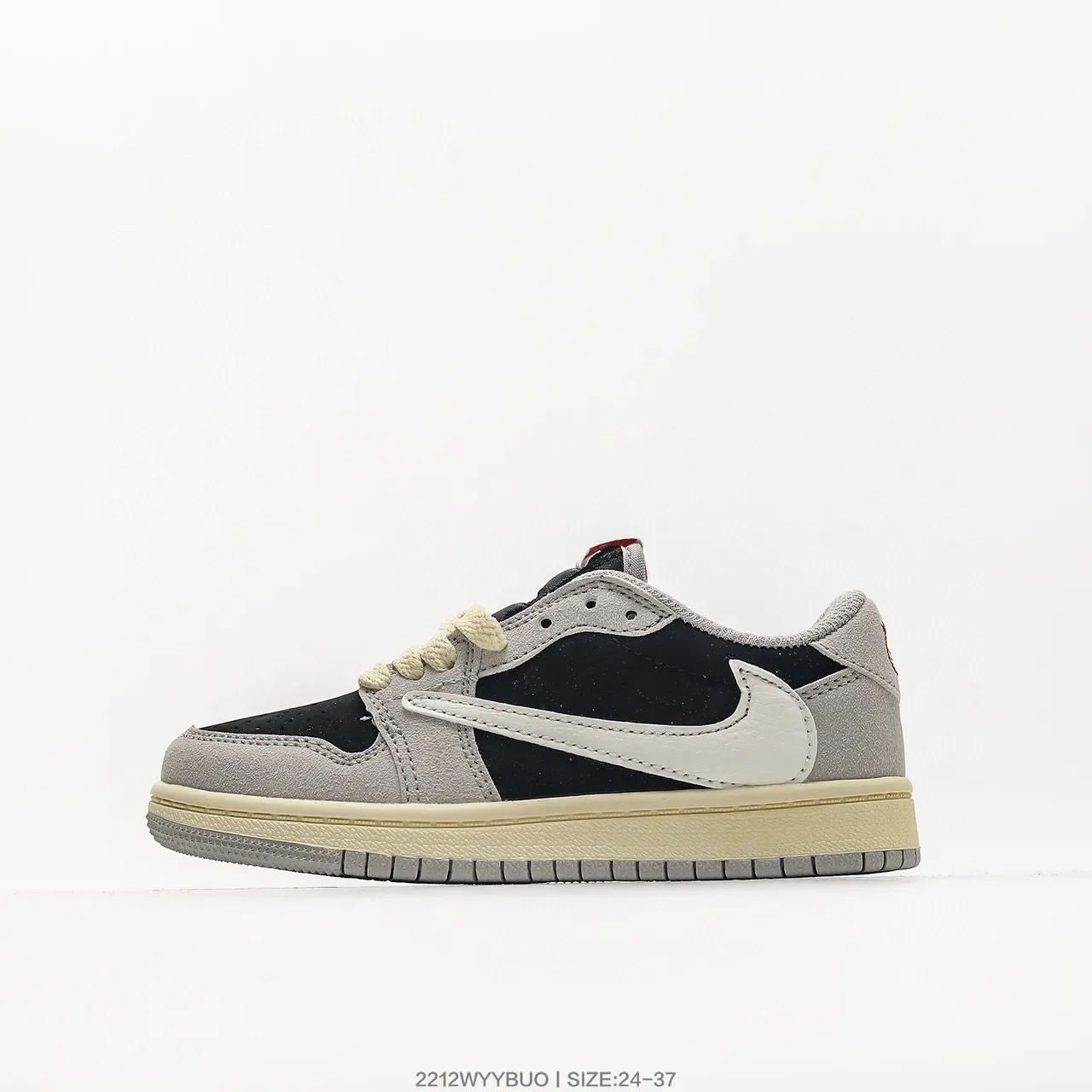 Nike 黑色 白色 低帮 解构 生活方式 运动鞋 9