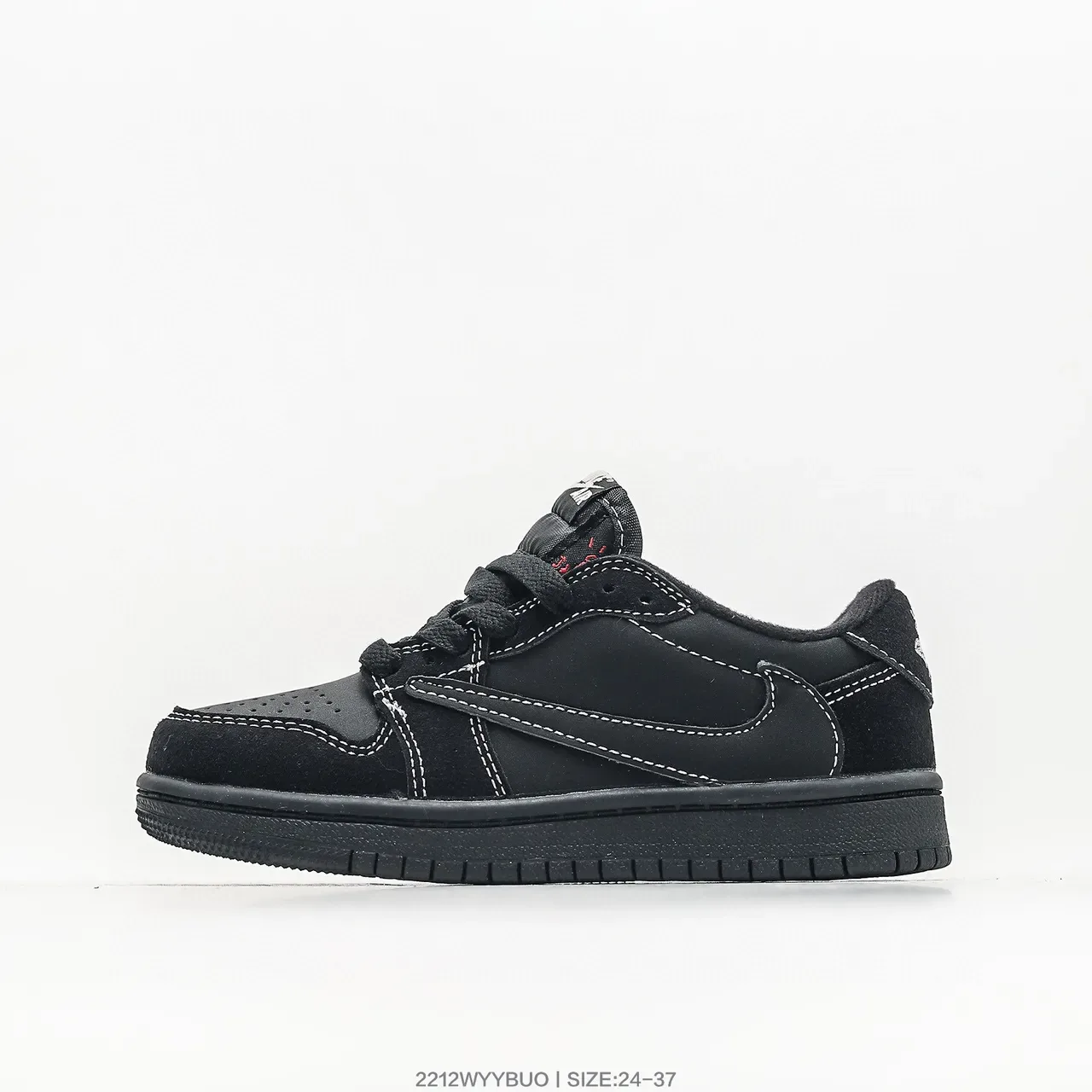 Nike 黑色 白色 低帮 解构 生活方式 运动鞋 13