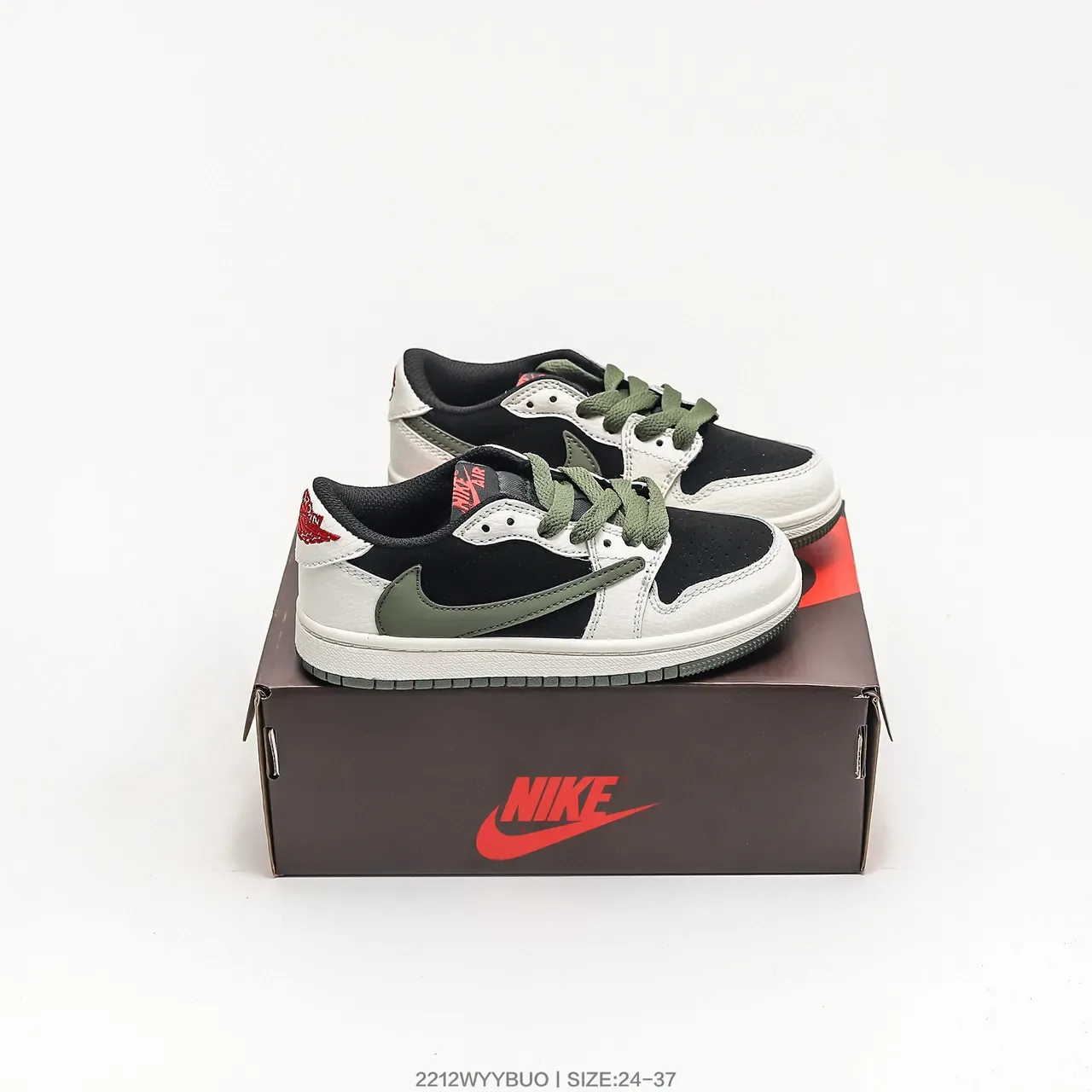 Nike 黑色 白色 低帮 解构 生活方式 运动鞋 23