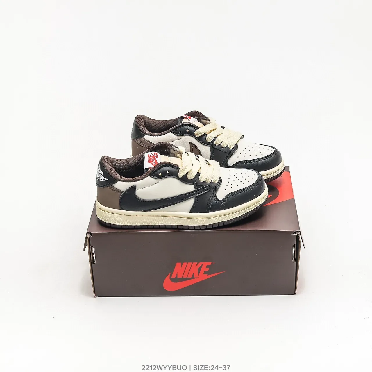 Nike 黑色 白色 低帮 解构 生活方式 运动鞋 24