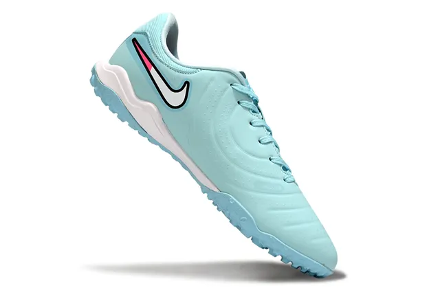 Nike Azul Rosa Low-Cut Sintético Superior Panel Texturizado Construcción Césped Artificial Zapatos de Fútbol 2