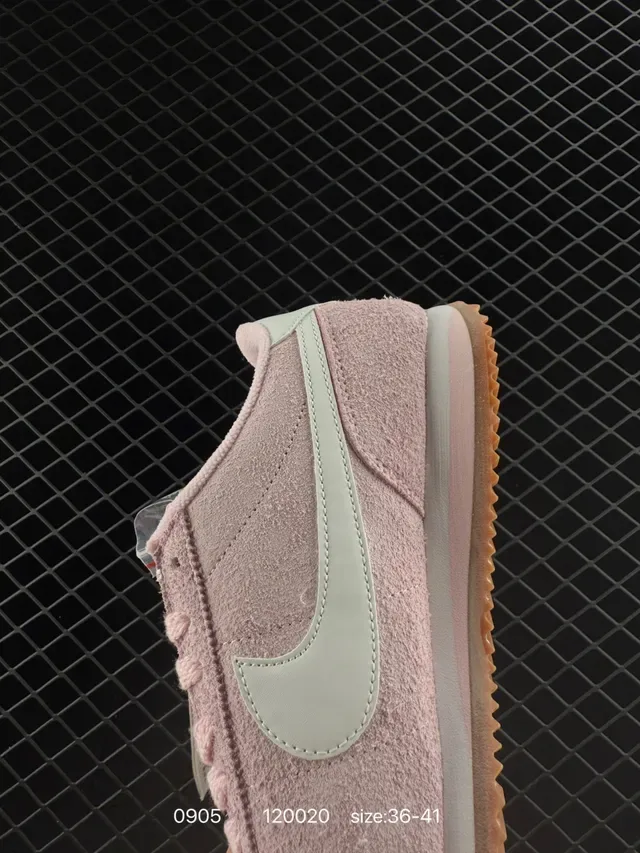 Nike Cortez Dusty Pink Suede Lifestyle Sneakers 3