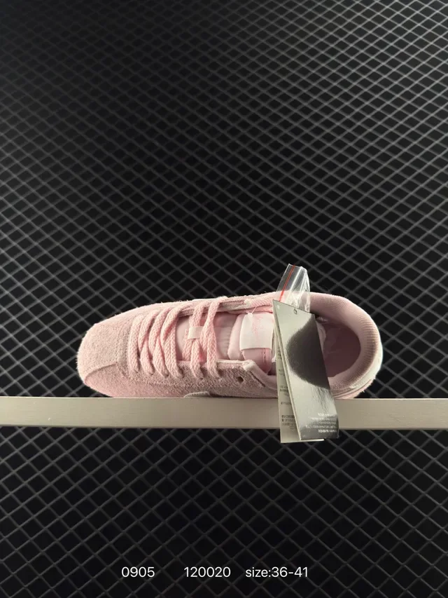 Nike Cortez Dusty Pink Suede Lifestyle Sneakers 4